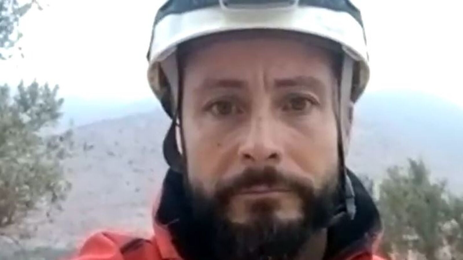 El bombero Eugenio Mantero: 