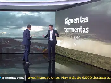 César Gonzalo avisa que las tormentas continúan sin descanso, se mantienen en el norte y llegan al este César Gonzalo avisa que las tormentas continúan sin descanso, se mantienen en el norte y llegan al este