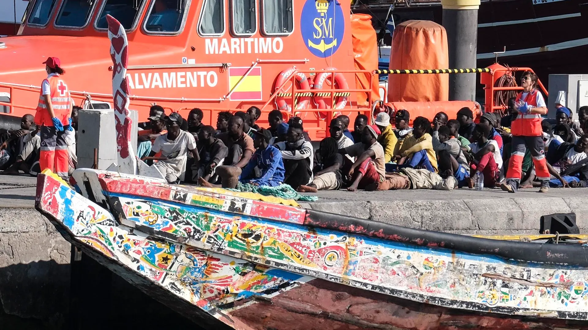 Inmigrantes en Canarias Inmigrantes en Canarias