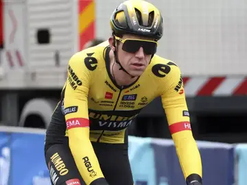 Nathan Van Hooydonck, ciclista del Jumbo Visma Nathan Van Hooydonck, ciclista del Jumbo Visma