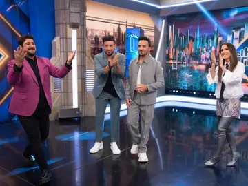 Así ha sido la entrevista a Malú, Luis Fonsi, Pablo López y Antonio Orozco en El Hormiguero Así ha sido la entrevista a Malú, Luis Fonsi, Pablo López y Antonio Orozco en El Hormiguero