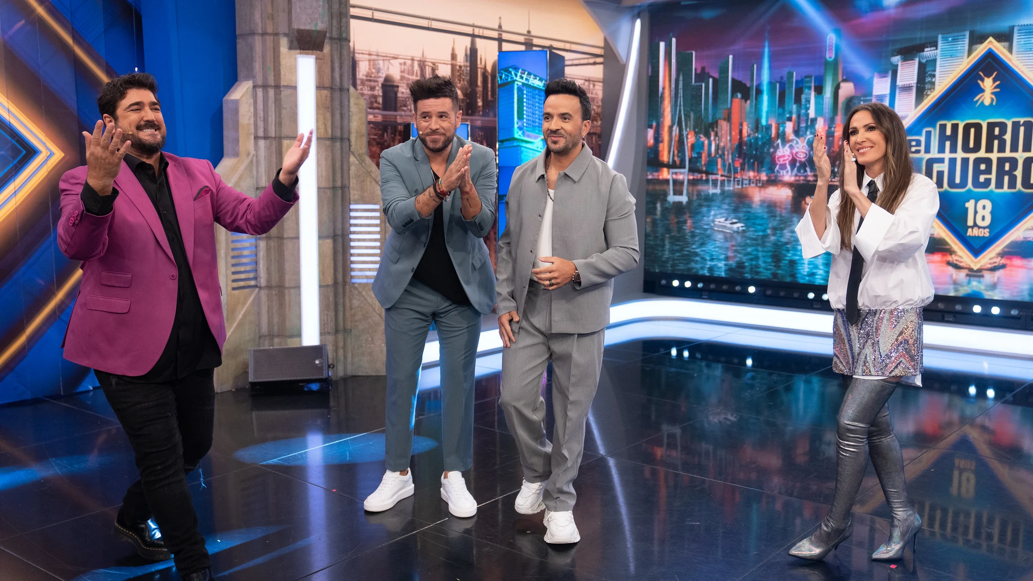Así ha sido la entrevista a Malú, Luis Fonsi, Pablo López y Antonio Orozco en El Hormiguero Así ha sido la entrevista a Malú, Luis Fonsi, Pablo López y Antonio Orozco en El Hormiguero