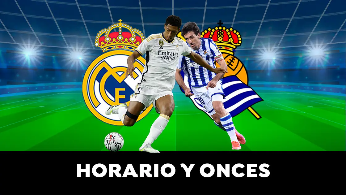 Real Madrid - Real Sociedad: Horario, alineaciones y d&oacute;nde ver el partido