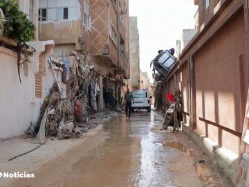 Las duras imágenes que deja la tormenta 'Daniel' en Libia: decenas de cadáveres flotando en el mar