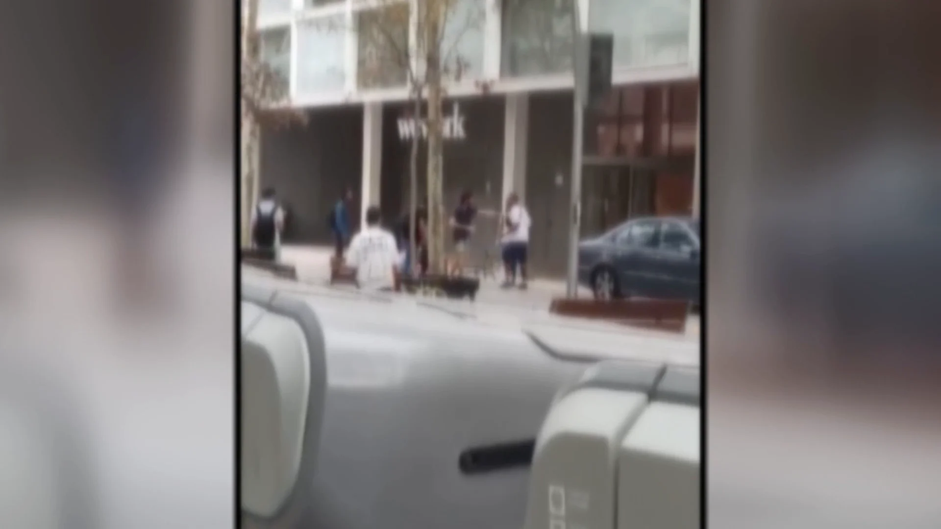 Brutal paliza a un hombre en Barcelona