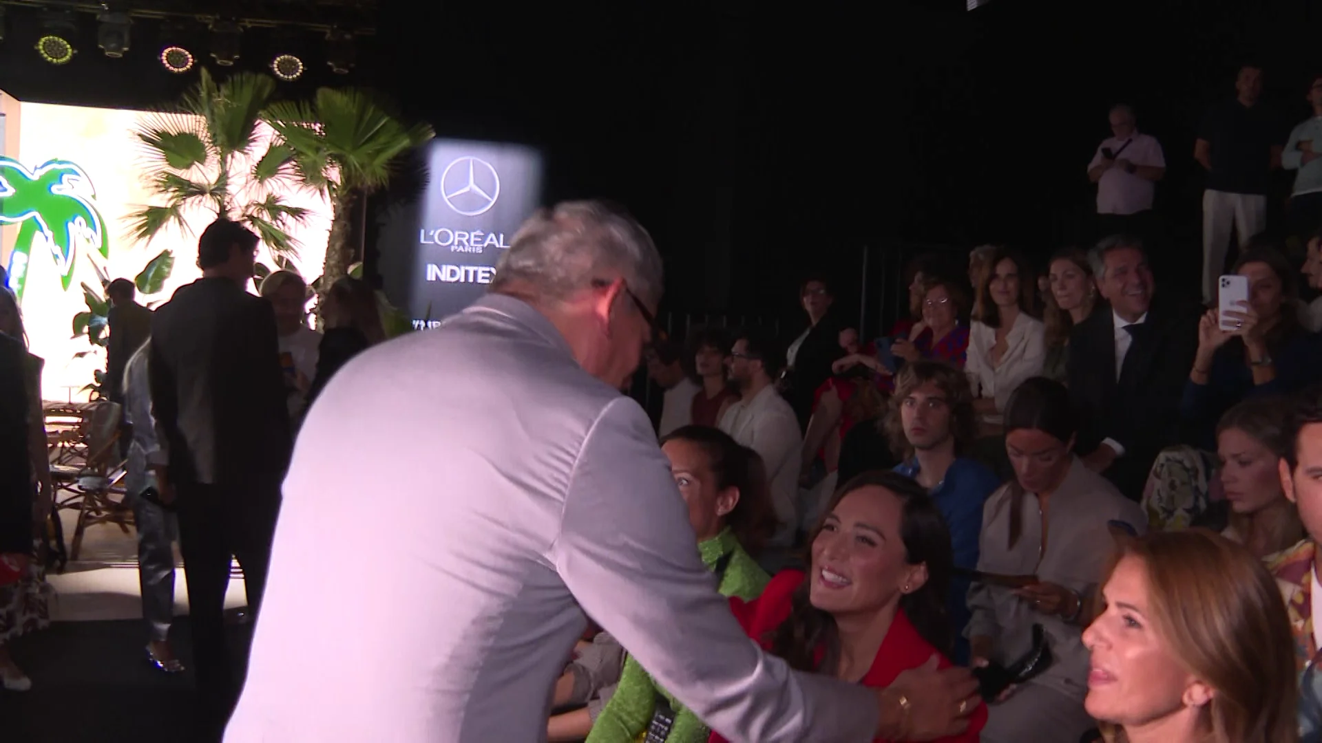 El saludo de Boris Izaguirre y Tamara Falcó El saludo de Boris Izaguirre y Tamara Falcó