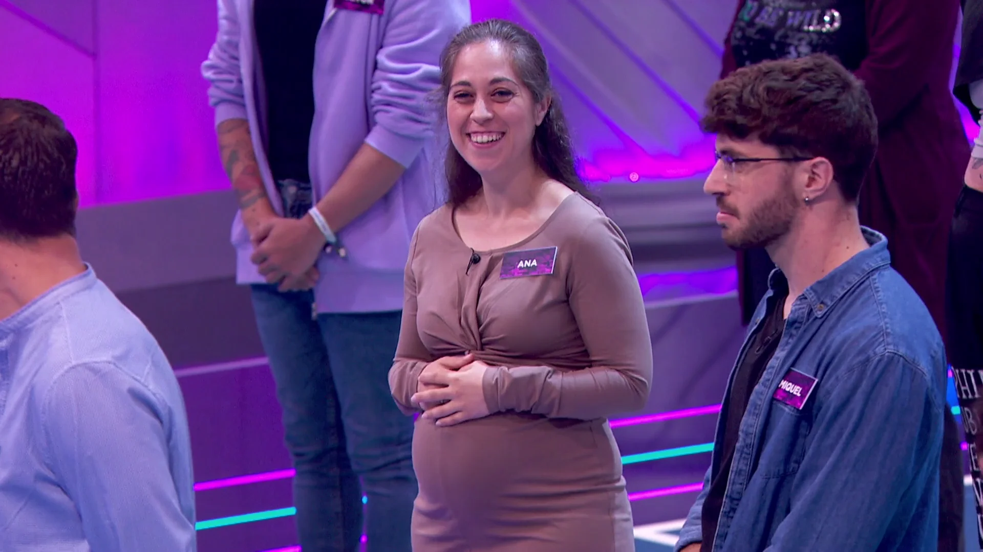 “Venimos dos”: Ana participa en The Floor embarazada de cinco meses “Venimos dos”: Ana participa en The Floor embarazada de cinco meses