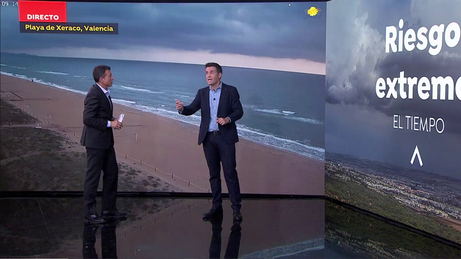 César Gonzalo nos anuncia un aperitivo de las fuertes tormentas que nos esperan a partir del viernes