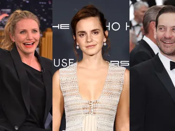Cameron Diaz, Emma Watson y Tobey Maguire Cameron Diaz, Emma Watson y Tobey Maguire