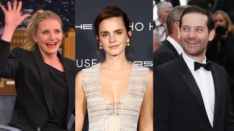 Cameron Diaz, Emma Watson y Tobey Maguire Cameron Diaz, Emma Watson y Tobey Maguire