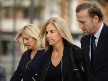 Arantxa Sánchez Vicario a su llegada al último día del juicio Arantxa Sánchez Vicario a su llegada al último día del juicio