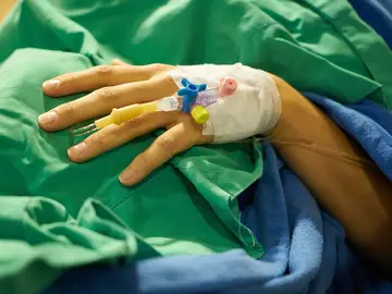 Una mujer en el hospital Una mujer en el hospital