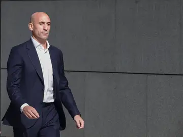 Luis Rubiales a su llegada a la Audiencia Nacional Luis Rubiales a su llegada a la Audiencia Nacional