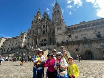 Rufina vino desde Puerto Rico para realizar la ruta del camino portugués Rufina vino desde Puerto Rico para realizar la ruta del camino portugués