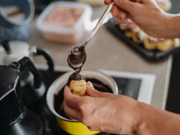 Galletas saludables de limón y chocolate Galletas saludables de limón y chocolate