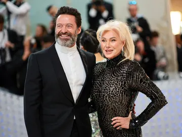 Hugh Jackman y su mujer, Deborra-Lee Hugh Jackman y su mujer, Deborra-Lee