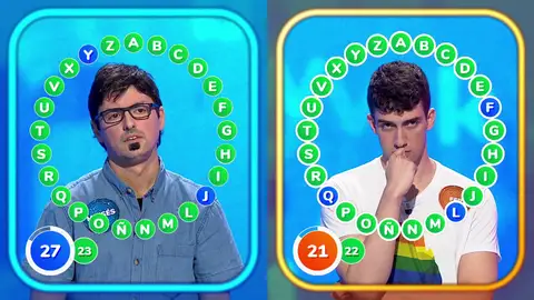 ¡El mejor duelo entre Moisés y Fer! El Rosco de más nivel se decide por la mínima ¡El mejor duelo entre Moisés y Fer! El Rosco de más nivel se decide por la mínima