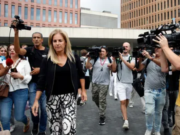 Arantxa Sánchez Vicario a su salida de la Ciudad de la Justicia Arantxa Sánchez Vicario a su salida de la Ciudad de la Justicia