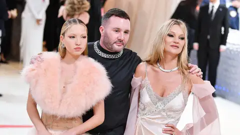 Kate Moss y su hija en la Met Gala Kate Moss y su hija en la Met Gala