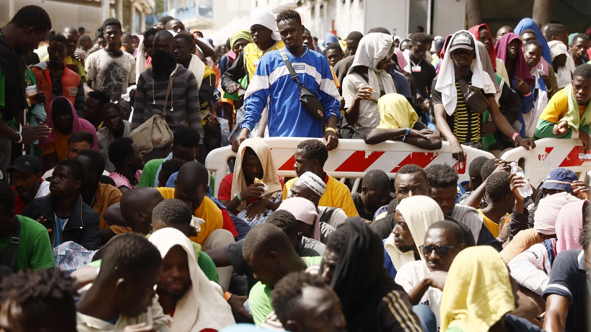 Migrantes en Lampedusa Migrantes en Lampedusa
