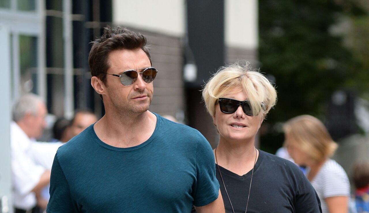 Hugh Jackman y su mujer Deborra-Lee Furness