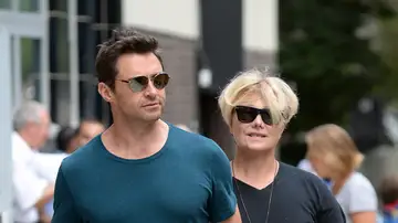 Hugh Jackman y su mujer Deborra-Lee Furness Hugh Jackman y su mujer Deborra-Lee Furness