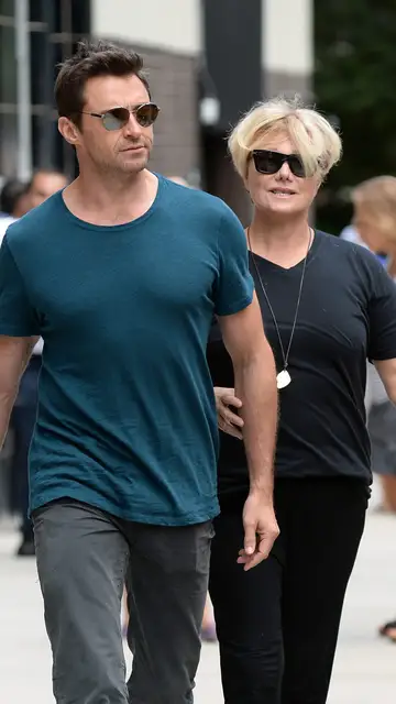 Hugh Jackman y su mujer Deborra-Lee Furness Hugh Jackman y su mujer Deborra-Lee Furness