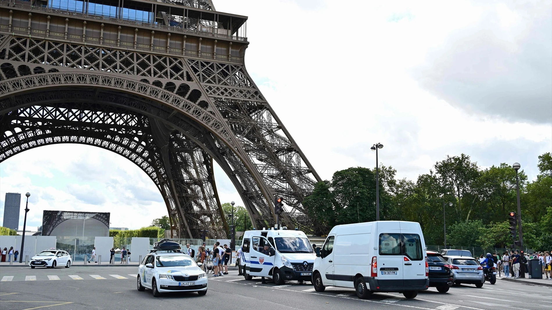 Imagen de archivo de la Torre Eiffel