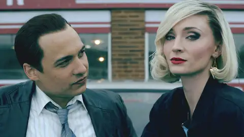 Frank Dillane y Sophie Turner en Joan Frank Dillane y Sophie Turner en Joan