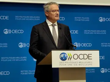 El secretario general de la OCDE, Mathias Cormann El secretario general de la OCDE, Mathias Cormann