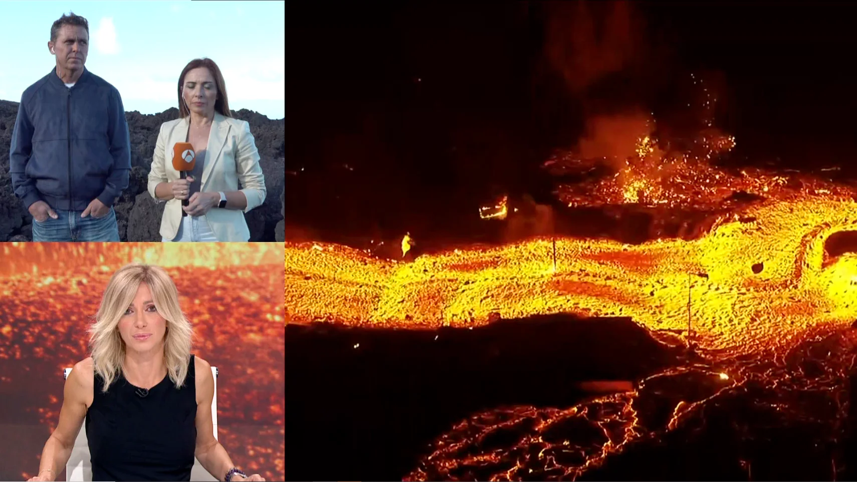 Situación de La Palma 2 años tras la erupción. Situación de La Palma 2 años tras la erupción.