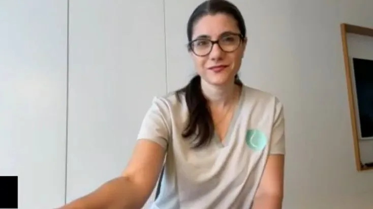 Miriam Abib, madre de una niña afectada por los desnudos de IA Miriam Abib, madre de una niña afectada por los desnudos de IA