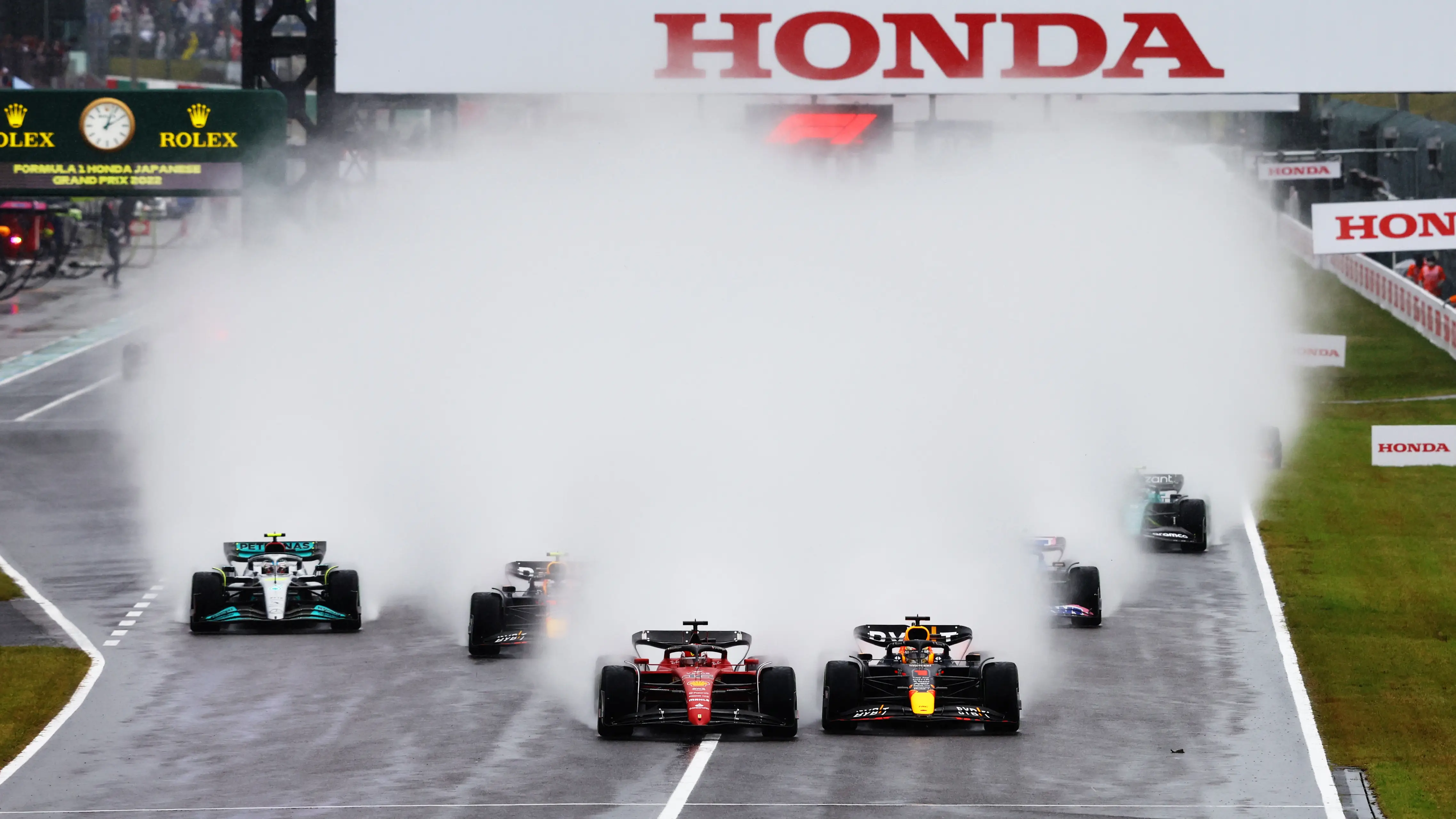 Imagen de la salida del GP de Japón 2022 Imagen de la salida del GP de Japón 2022