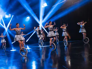 ¡Espectáculo sobre ruedas! Aitana se queda impresionada con la coreografía de un grupo japonés en directo ¡Espectáculo sobre ruedas! Aitana se queda impresionada con la coreografía de un grupo japonés en directo