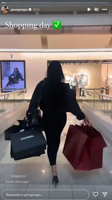 Las compras de Georgina Rodríguez Las compras de Georgina Rodríguez