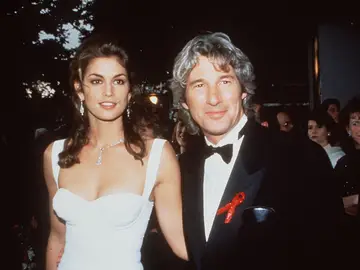 Cindy Crawford y Richard Gere en 1993 Cindy Crawford y Richard Gere en 1993