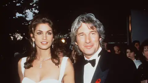 Cindy Crawford y Richard Gere en 1993 Cindy Crawford y Richard Gere en 1993