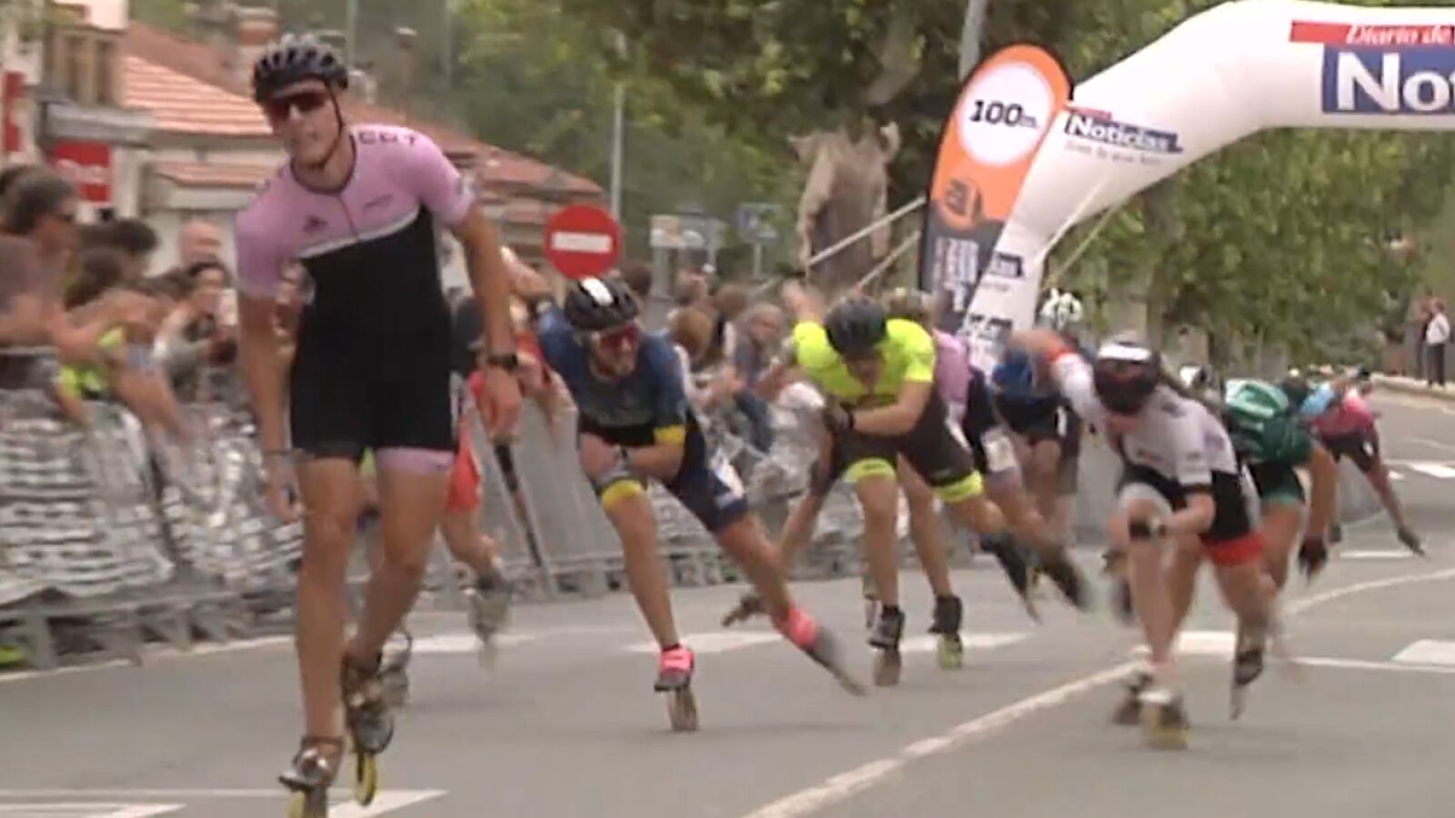 La maratón de patinaje más dura del mundo se celebra en Navarra