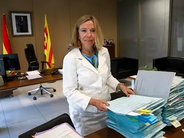 La fiscal jefa de Barcelona, Neus Pujal La fiscal jefa de Barcelona, Neus Pujal