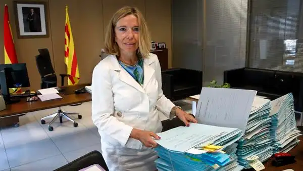 La fiscal jefa de Barcelona, Neus Pujal La fiscal jefa de Barcelona, Neus Pujal