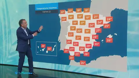 La previsión del tiempo de Roberto Brasero La previsión del tiempo de Roberto Brasero