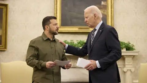 Reunión entre Biden y Zelenski en la Casa Blanca