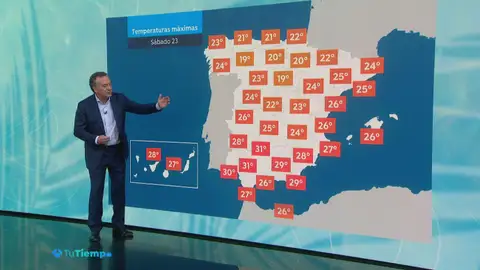 La previsión del tiempo de Roberto Brasero La previsión del tiempo de Roberto Brasero