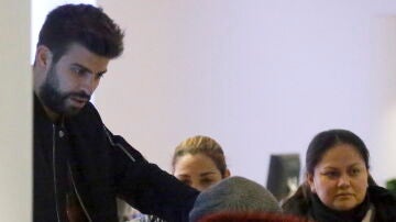 Piqué, Shakira y Lili Melgar