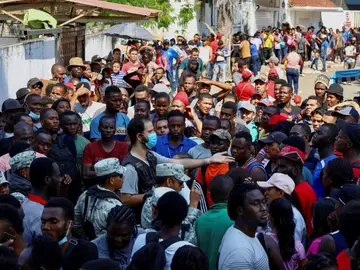 Récord de detenciones de migrantes ilegales en Estados Unidos Récord de detenciones de migrantes ilegales en Estados Unidos
