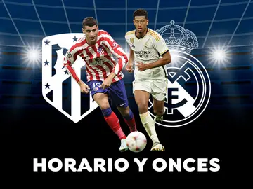 Atlético de Madrid - Real Madrid: Horario, alineaciones y dónde ver el partido de LaLiga Atlético de Madrid - Real Madrid: Horario, alineaciones y dónde ver el partido de LaLiga