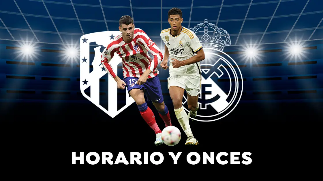 Atlético de Madrid - Real Madrid: Horario, alineaciones y dónde ver el partido de LaLiga Atlético de Madrid - Real Madrid: Horario, alineaciones y dónde ver el partido de LaLiga