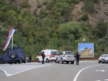 Imagen de la zona donde ha ocurrido el enfrentamiento en Kosovo Imagen de la zona donde ha ocurrido el enfrentamiento en Kosovo