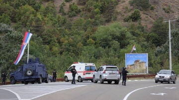 Imagen de la zona donde ha ocurrido el enfrentamiento en Kosovo