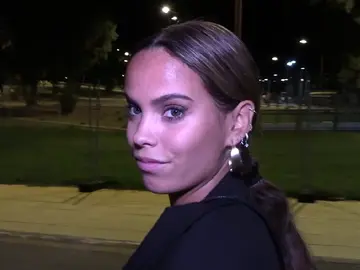 Gloria Camila a la salida del concierto de Isabel Pantoja Gloria Camila a la salida del concierto de Isabel Pantoja